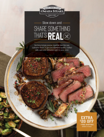 Free Omaha Steaks Catalog Request